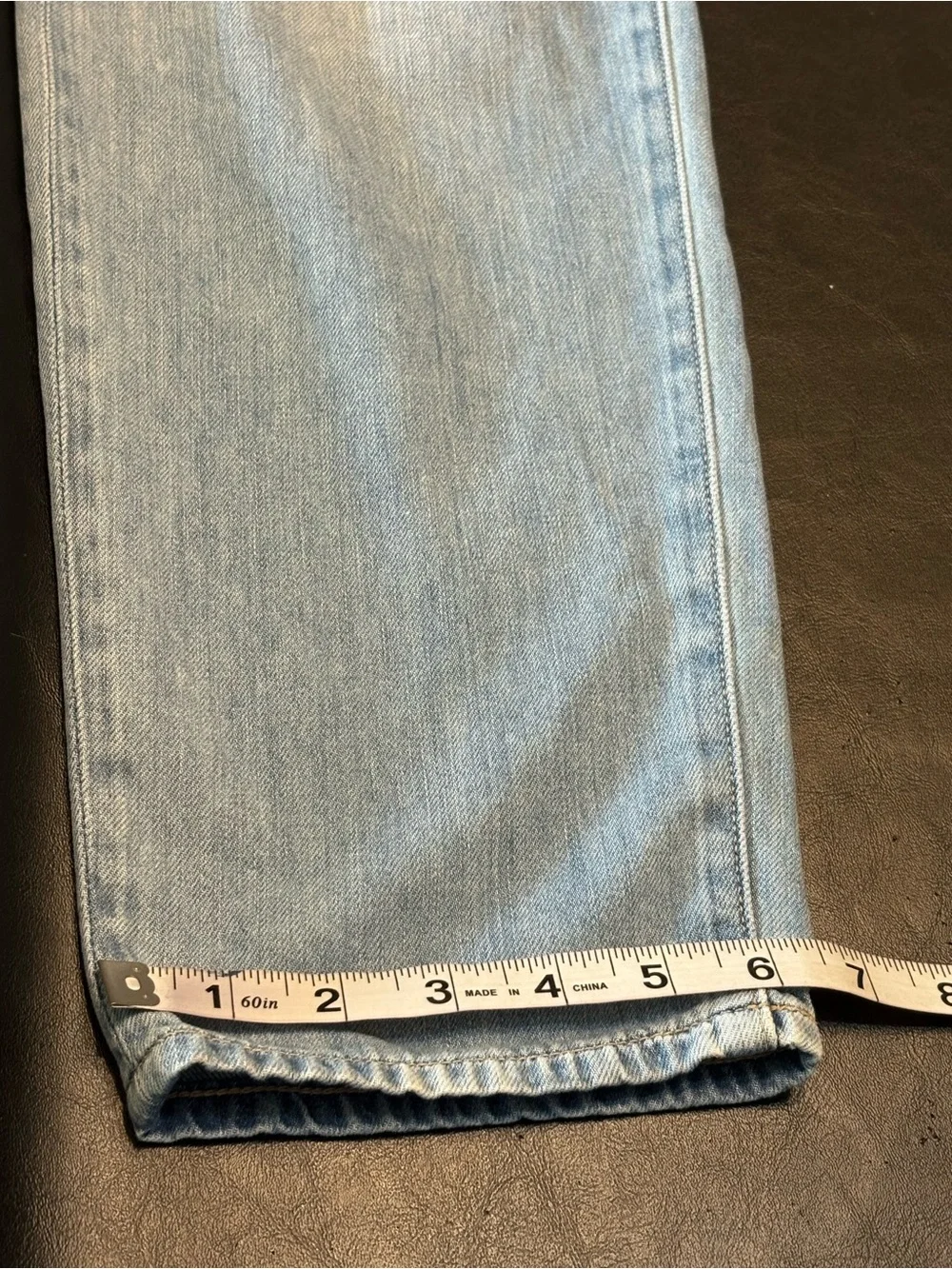 J. Crew Light Blue Relaxed Drawstring Lightweight Jeans size 25 100% Cotton